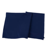 5 Pack Navy Blue Scuba Napkins – 17x17, Wrinkle-Free & Stain Resistant Cloth Napkins