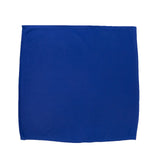 5 Pack Royal Blue Scuba Napkins – 17x17, Wrinkle-Free & Stain Resistant Cloth Napkins