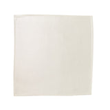 5 Pack Shimmer Pearl White Scuba Napkins – 17x17inch Wrinkle-Free