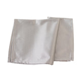 5 Pack Shimmer Silver Scuba Napkins – 17x17inch Wrinkle-Free
