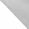 5 Pack | Silver Seamless Cloth Dinner Napkins, Wrinkle Resistant Linen | 17inchx17inch