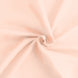 5 Pack Blush Premium Polyester Cloth Napkins, Seamless Linen Dinner Napkins#whtbkgd