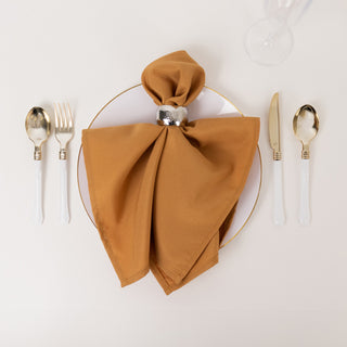 <span style="background-color:transparent;color:#000000;">Beautiful Gold Premium Polyester Cloth Napkins</span>