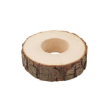 4 Pack Of Natural Birch Wood Rustic Style Napkin Rings 3 Inch#whtbkgd