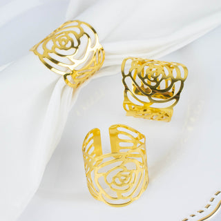 Create Unforgettable Moments with Gold Metal Napkin Holders