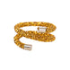 4 Pack Gold Rhinestone Swirl Napkin Rings, Sparkle Cloth Napkin Holders#whtbkgd