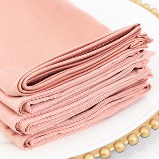 D&eacute;cor Ideas Using Dusty Rose Scuba Napkins