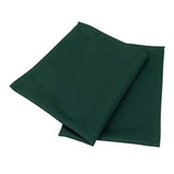 5 Pack Hunter Emerald Green Premium Scuba Cloth Napkins, Wrinkle-Free Reusable Dinner Napkins 20inch