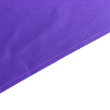 5 Pack Purple Premium Scuba Cloth Napkins, Wrinkle-Free Reusable Dinner Napkins - 20x20inch