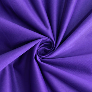 Versatile Styling with Purple Cloth Napkins