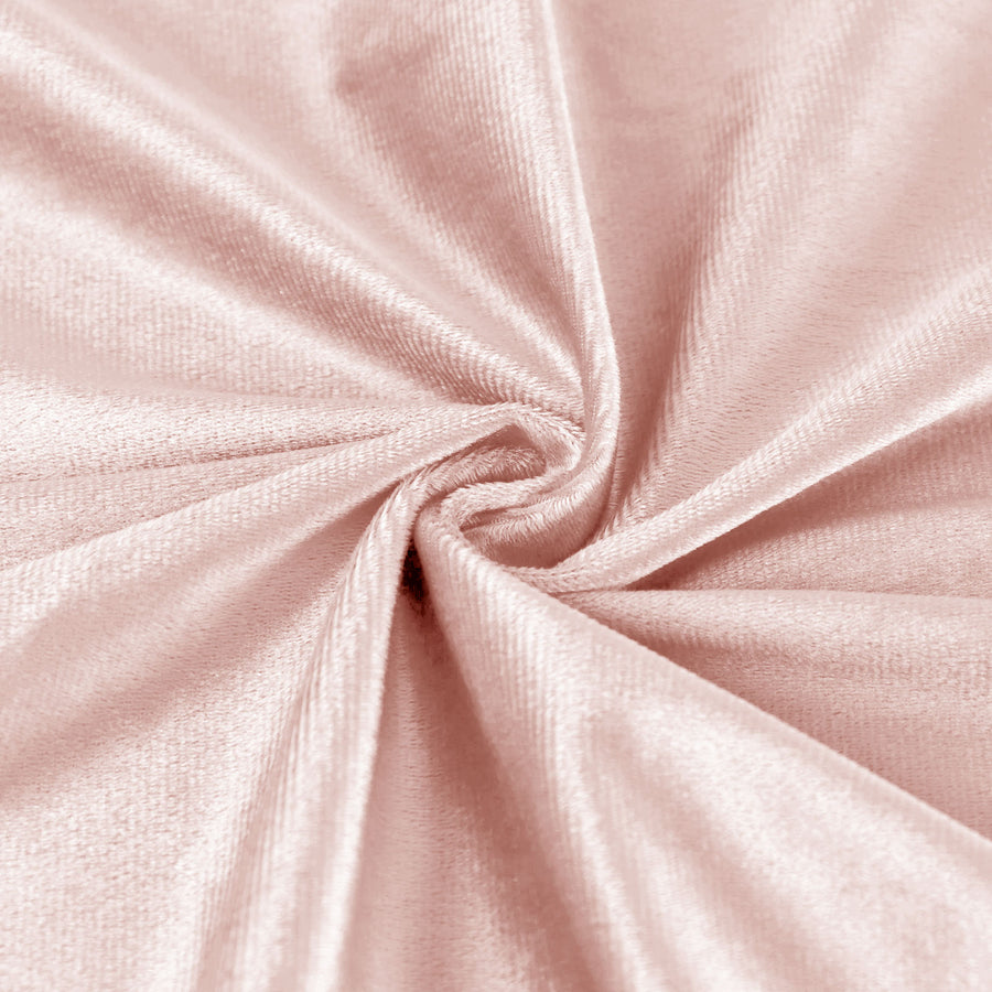 5 Pack | Blush Premium Sheen Finish Velvet Cloth Dinner Napkins#whtbkgd
