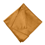 5 Pack | Gold Premium Sheen Finish Velvet Cloth Dinner Napkins