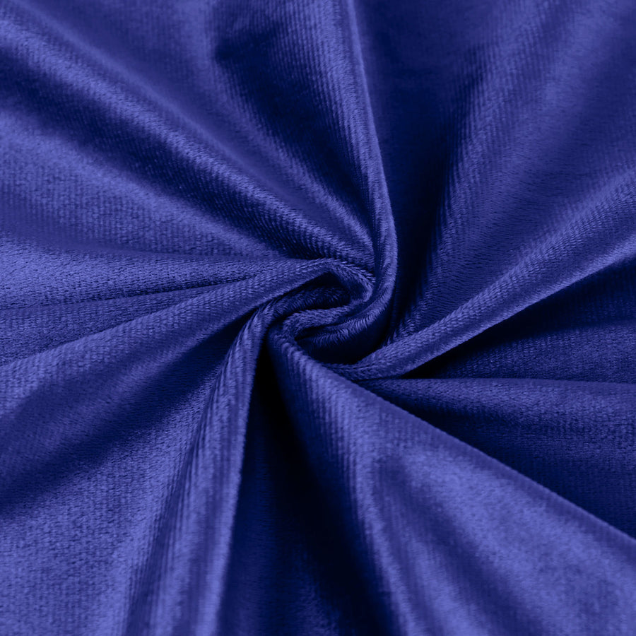 5 Pack | Royal Blue Premium Sheen Finish Velvet Cloth Dinner Napkins#whtbkgd