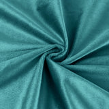 5 Pack | Peacock Teal Premium Sheen Finish Velvet Cloth Dinner Napkin