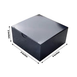 100 Pack | 4inch x 4inch x 2inch Navy Blue Cake Cupcake Party Favor Gift Boxes, DIY