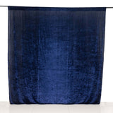 8ft Navy Blue Premium Velvet Backdrop Stand Curtain Panel, Drape