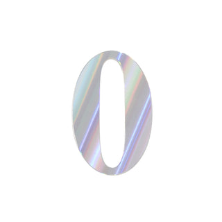 Elevate Your Party Decor with Iridescent Number Stickers