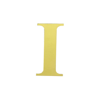 Customize Your Decor with Stick-On Gold Letters