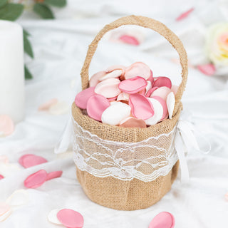 Enhance Your Event with Matte Blush Mix Flower Petals