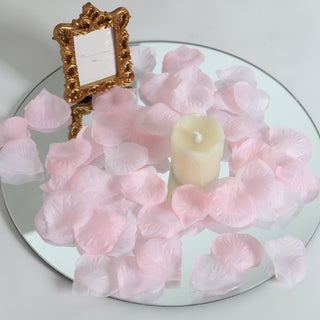 500 Pack Pink Silk Rose Petals: Add Elegance and Romance to Your Event Decor