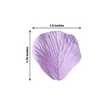 500 Pack | Lavender Lilac Silk Rose Petals Table Confetti or Floor Scatters