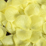 500 Pack Yellow Silk Rose Petals Table Confetti or Floor Scatters#whtbkgd