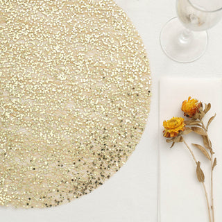 Create an Unforgettable Atmosphere with Sparkly Dust Free Sequin Dining Mats