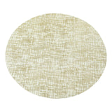 10 Pack Metallic Gold Glitter Mesh Round Table Mats, 13inch Polyester Dining Placemats#whtbkgd