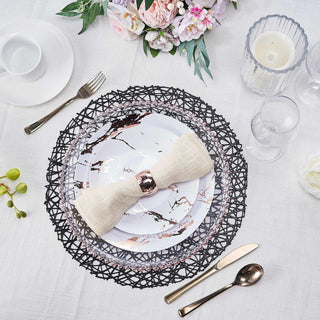 Create Stunning Tablescapes with Non-Slip Round Table Mats