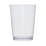 25 Pack | 10oz Clear Crystal Collection Plastic Disposable Cups#whtbkgd