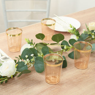 <h3 style="margin-left:0px;"><strong>Crystal Amber Tumbler Glasses - Ideal for Any Occasion</strong>