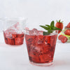 25 Pack | 9oz Crystal Clear Disposable Cocktail Glasses With Rounded Rims

