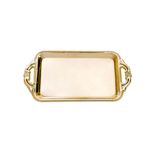 Add a Touch of Luxury with the Gold Mini Rectangular Sweets and Treats Serving Platter
