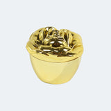 20 Pack Gold Vintage Rose Plastic Favor Boxes With Lids, Small Trinket Jewelry Keepsake#whtbkgd