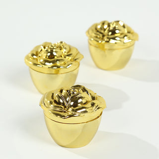 <h3 style="margin-left:0px;"><strong>Vintage Elegance with Gold Rose Plastic Jewelry Boxes with Lids</strong>