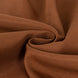 54inch x 10 Yards Cinnamon Brown Polyester Fabric Bolt, DIY Craft Fabric Roll