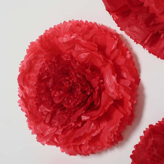 Bring Life and Beauty to Any Space with Giant Paper Carnation Blooms