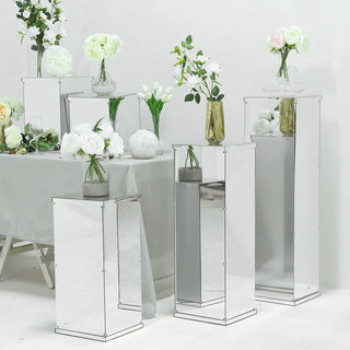 Enhance Your Event Decor with Silver Mirror Finish Acrylic Display Boxes