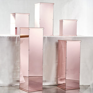 Add Elegance to Your Event with Rose Gold Acrylic Display Boxes