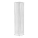 48inch Heavy Duty Acrylic Flower Pedestal Stand with Hanging Crystal Beads#whtbkgd