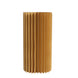 Gold Cylinder Pillar Pedestal Stand, Display Column Stand With Top Plate#whtbkgd
