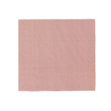 Dusty Rose Soft 2-Ply Disposable Cocktail Napkins, Paper Beverage Napkins - 18GSM#whtbkgd