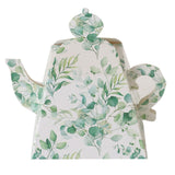 25 Pack Eucalyptus Greenery Mini Teapot Party Favor Boxes, Tea Time Gift Boxes#whtbkgd