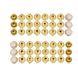 10 Pack Gold Sunflower Diamond Rhinestones Napkin Holders With Velcro, Elegant Wedding#whtbkgd