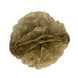 6 Pack 8" Gold Paper Tissue Fluffy Pom Pom Flower Balls#whtbkgd