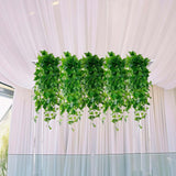 3 Pack Green Artificial Ivy Leaf Garland Hanging Vines