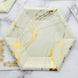 Ivory Marble 12inch Serving Dinner Paper Plates, Disposable Hexagon Geomtric Shaped Plates