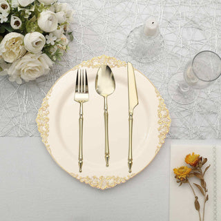 Create a Memorable Event with Ivory Plastic Party Plates