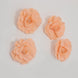 4 Pack | 12inch Large Blush / Rose Gold Real Touch Artificial Foam DIY Craft Roses