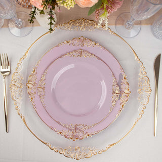 Enhance Your Table Settings with Ornate Disposable Dinner Plates